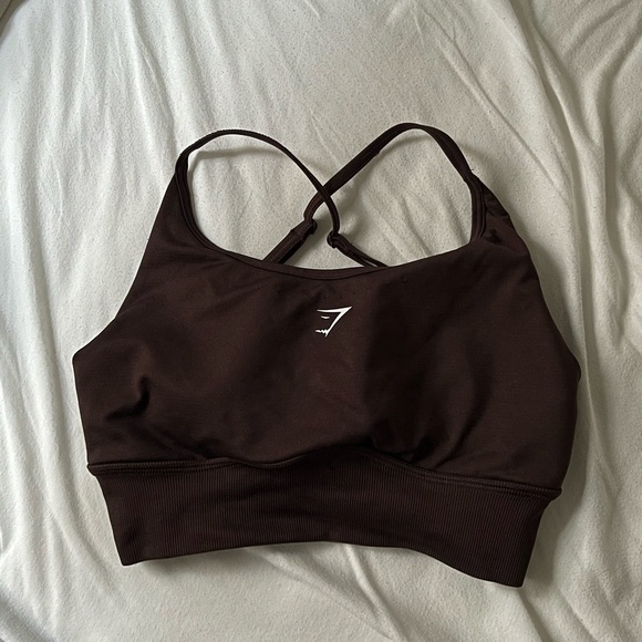 GYMSHARK sweat seamless longline sports bra - Picture 3 of 3